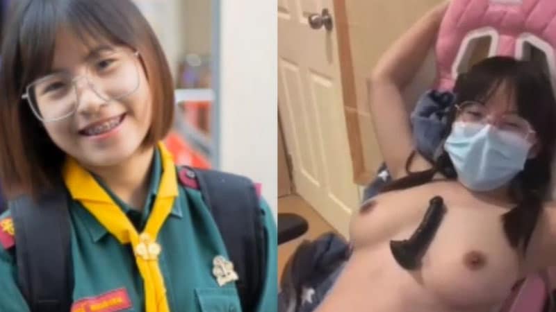 คลิปหลุด เนตรนารี นมใหญ่เกินเด็กไปมาก ไลฟ์สดในกลุ่มลับ เนียนทุกจุด แรร์ไอเท็มชัดๆ