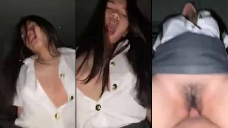 คลิปหลุดนักศึกษา เอาคาชุด เซ็กส์จัด นั่งเทียน ขย่มควย ร่อนเอวเก่ง เย็ดคาชุด ขาวเนียน หน้าสวย เลิกเรียนก็เย็ดกันก่อนเลย Student Thai