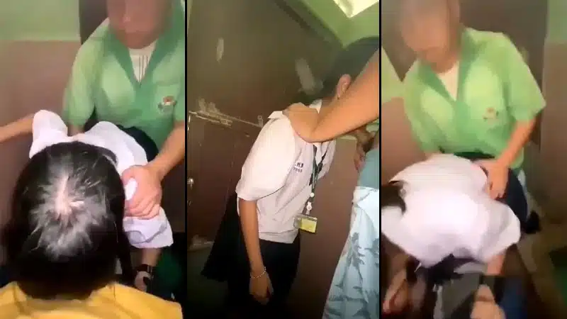 คลิปหลุดมาใหม่ หีนักเรียน แอบเย็ดกัน ในห้องน้ำ โรงเรียนดัง ควบ2 อมควย โดน เย็ดหี ซอยไม่ยั้ง Thai student รุมโทรมนักเรียน