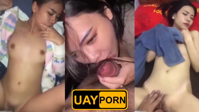 คลิปหลุดไทย น้องนิวโดนเขี่ยหีปลุกเงี่ยนแล้วจับเย็ดแรง xxx ควยยัดปากโม๊คเสียวก่อนจับแหกหีเสียบเย็ดหีสด ซอยหีกระแทกไม่ยั้งจนน้ำแตก